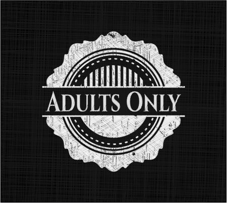 Adults Only on blackboard