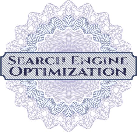 Search Engine Optimization abstract rosette
