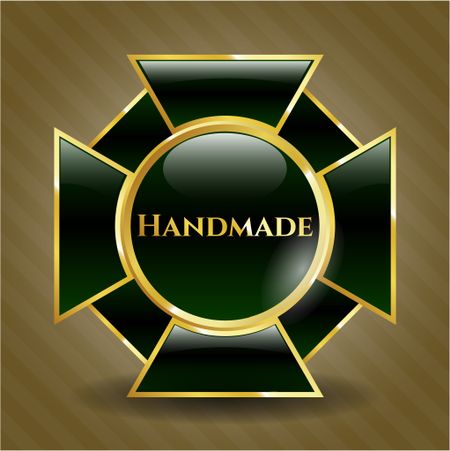 Handmade shiny emblem