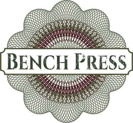 Bench Press abstract rosette