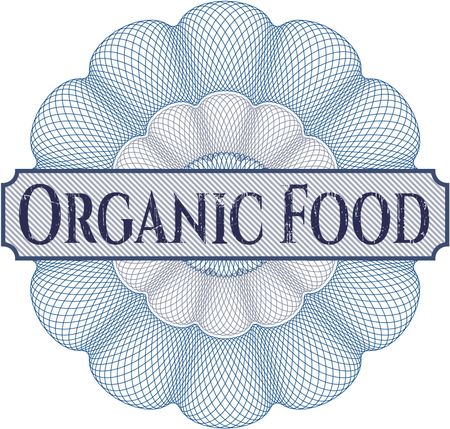 Organic Food linear rosette