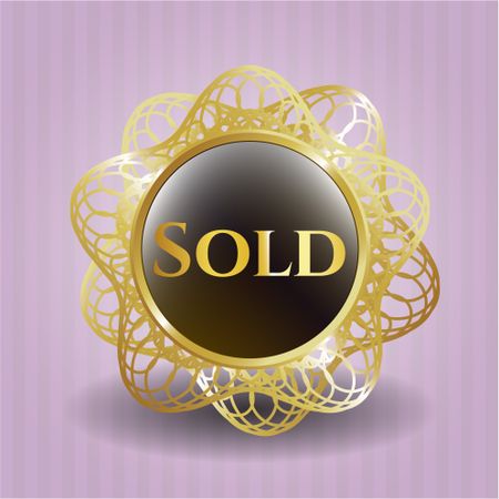 Sold gold badge