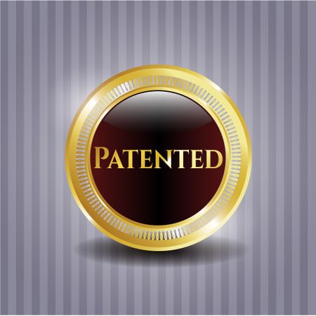 Patented shiny emblem