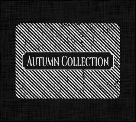 Autumn Collection chalk emblem