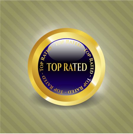 Top Rated gold shiny emblem