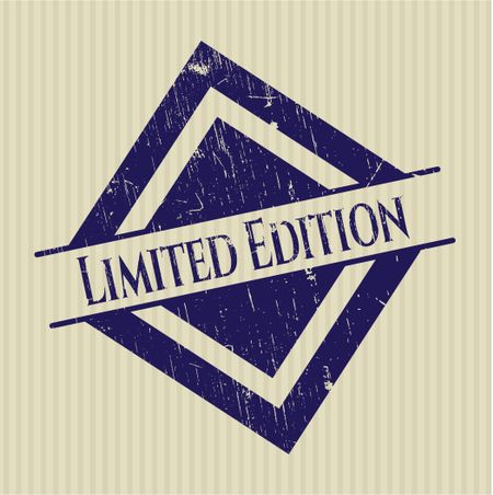 Limited Edition rubber grunge seal