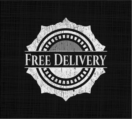 Free Delivery on chalkboard