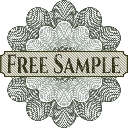 Free Sample rosette