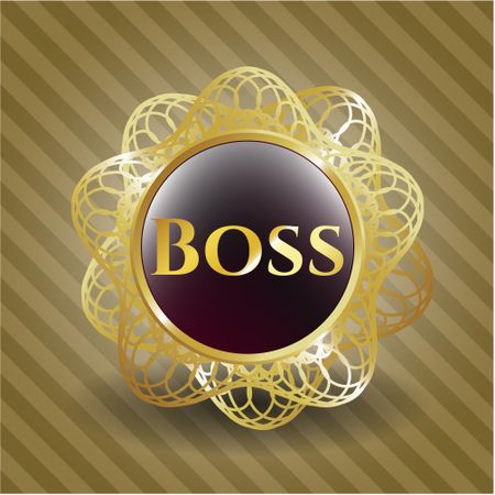 Boss shiny badge