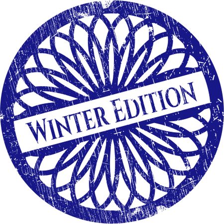 Winter Edition rubber stamp