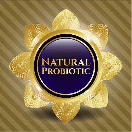 Natural Probiotic shiny badge
