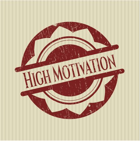 High Motivation rubber grunge seal