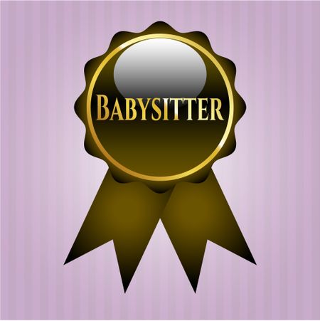 Babysitter shiny ribbon