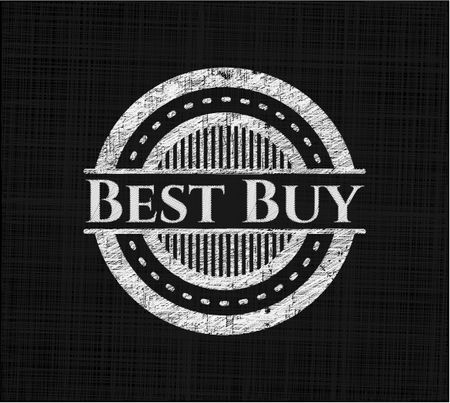 Best Buy chalkboard emblem