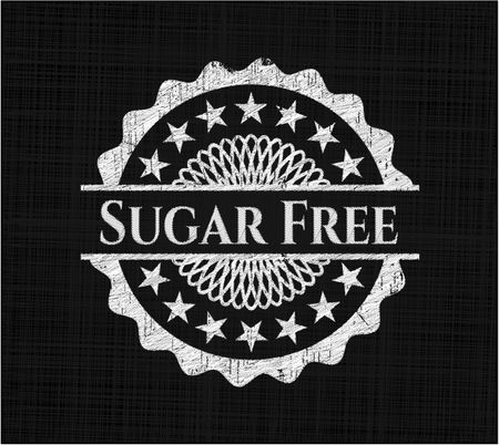 Sugar Free on blackboard