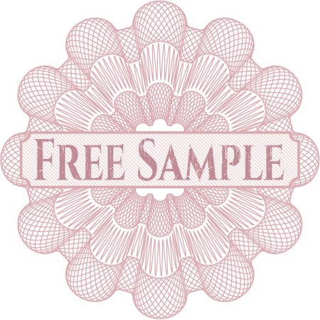 Free Sample abstract rosette