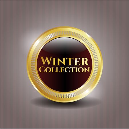 Winter Collection gold shiny emblem