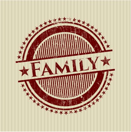Family rubber stamp