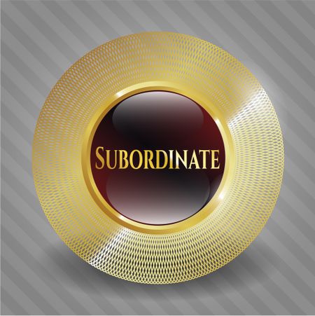 Subordinate shiny badge