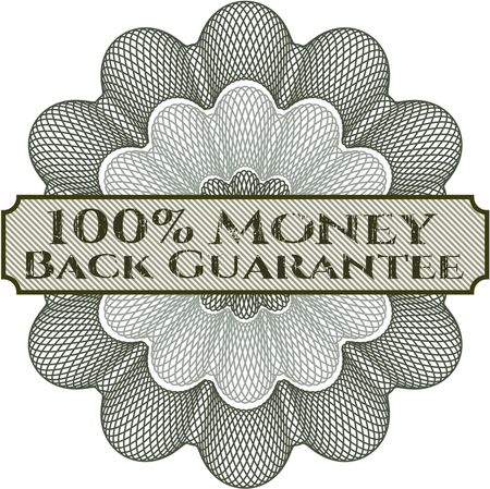 100% Money Back Guarantee linear rosette