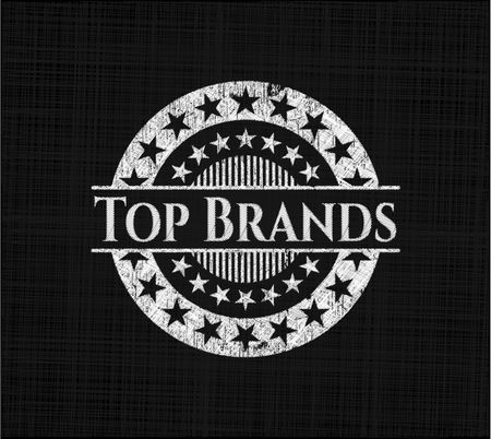 Top Brands on blackboard