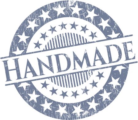 Handmade rubber stamp