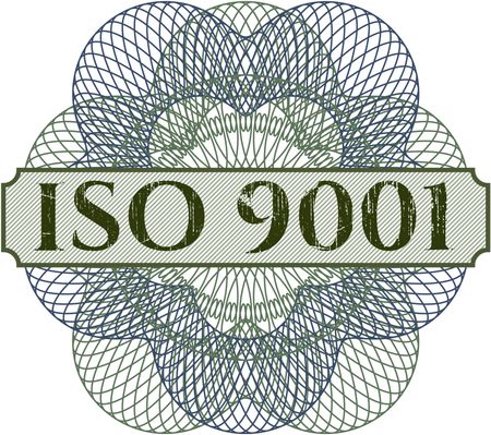 ISO 9001 rosette