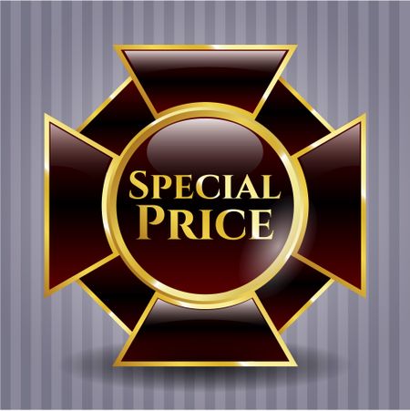 Special Price gold shiny emblem