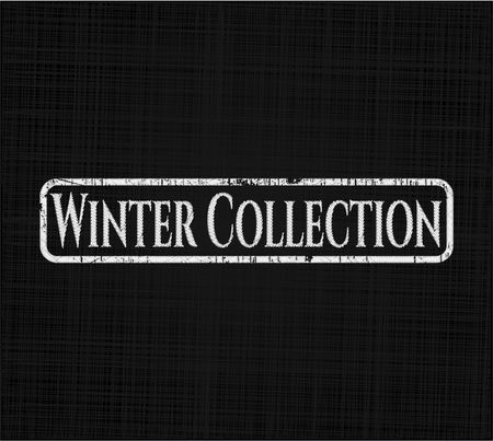 Winter Collection chalkboard emblem