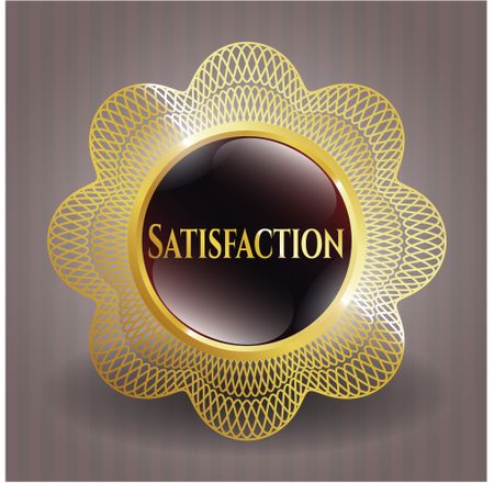 Satisfaction gold badge