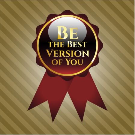 Be the Best Version of You red ribbon