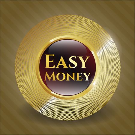 Easy Money gold shiny emblem