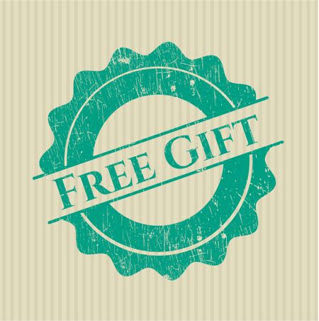 Free Gift rubber texture