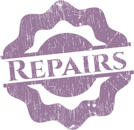 Repairs rubber texture