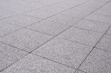 Plaza on campus of community college