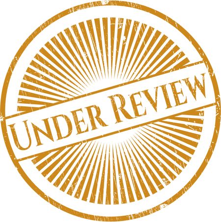 Under Review rubber texture