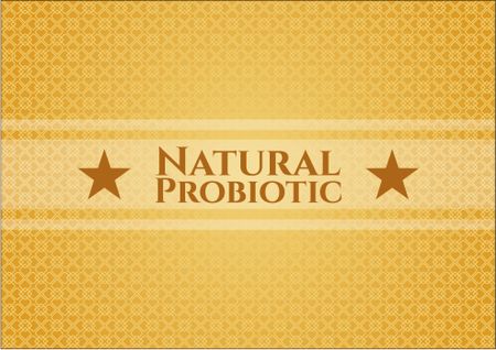 Natural Probiotic poster