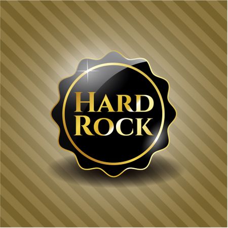 Hard Rock dark badge