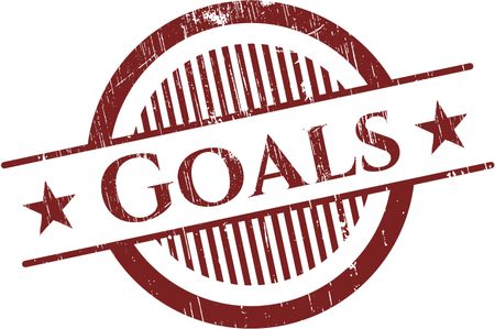 Goals rubber grunge seal