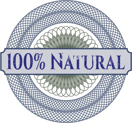100% Natural rosette