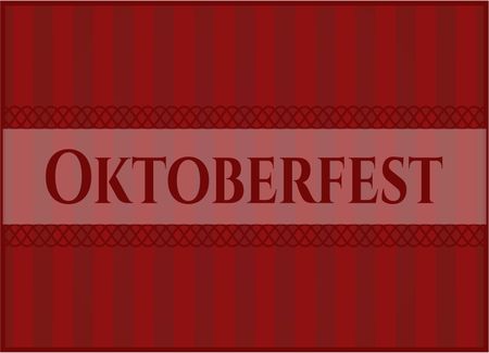 Oktoberfest poster or banner