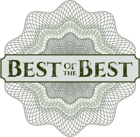 Best of the Best linear rosette