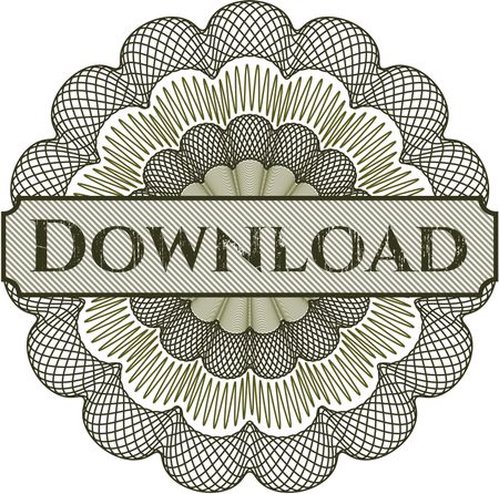 Download abstract rosette