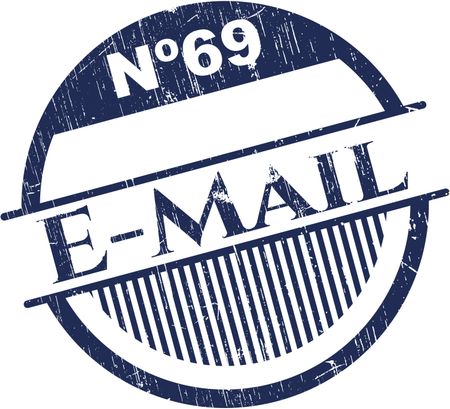 Email grunge stamp