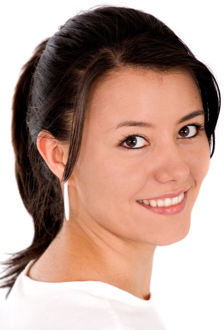 beautiful-girl-portrait-big-smile-white-3216830 beautiful girl portrait with a big smile over a white background