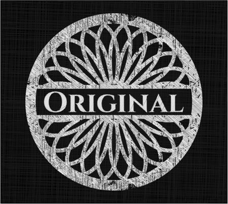 Original chalk emblem