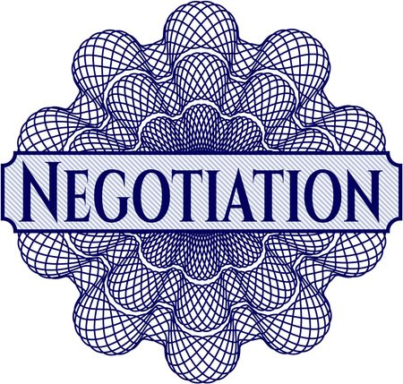 Negotiation linear rosette