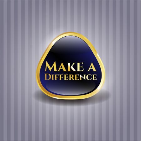 Make a Difference shiny emblem