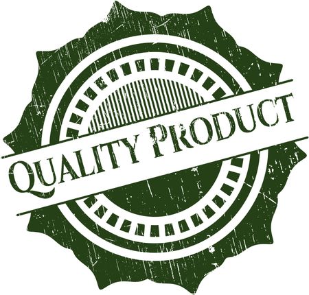 Quality Product rubber seal with grunge texture