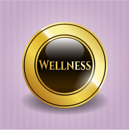 Wellness gold emblem